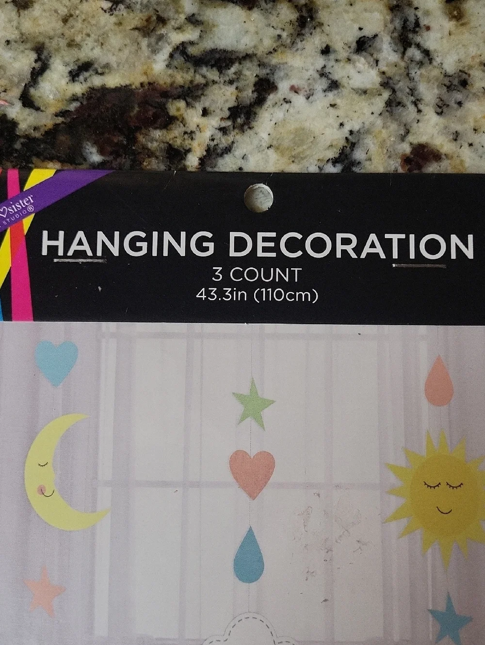 Baby Shower Decorations Sun, Cloud & Moon